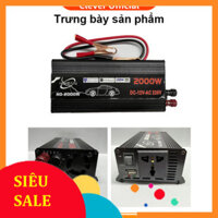 Kích điện 12v 220v sin chuẩn 2000w,bộ chuyển đổi điện 12v sang 220v,chuyển nguồn 12v ra 220v 2000w,inverter 12v to 220v