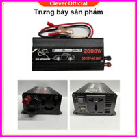 Kích điện 12v 220v sin chuẩn 2000w,bộ chuyển đổi điện 12v sang 220v,chuyển nguồn 12v ra 220v 2000w,inverter 12v to 220v