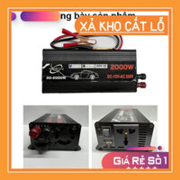 Kích điện 12v 220v sin chuẩn 2000w,bộ chuyển đổi điện 12v sang 220v,chuyển nguồn 12v ra 220v 2000w,inverter 12v to 220v