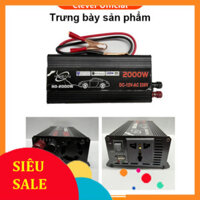 Kích điện 12v 220v sin chuẩn 2000w,bộ chuyển đổi điện 12v sang 220v,chuyển nguồn 12v ra 220v 2000w,inverter 12v to 220v