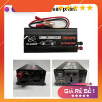 Kích điện 12v 220v sin chuẩn 2000w,bộ chuyển đổi điện 12v sang 220v,chuyển nguồn 12v ra 220v 2000w,inverter 12v to 220v