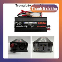 Kích điện 12v 220v sin chuẩn 2000w,bộ chuyển đổi điện 12v sang 220v,chuyển nguồn 12v ra 220v 2000w,inverter 12v to 220v