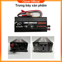 Kích điện 12v 220v sin chuẩn 2000w,bộ chuyển đổi điện 12v sang 220v,chuyển nguồn 12v ra 220v 2000w,inverter 12v to 220v