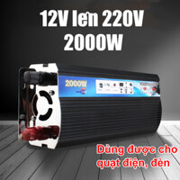 kích điện 12v lên 220v ,bộ chuyển đổi 12v sang 220v , Có Kết nối được các thiết bị 850w, Nồi cơm điện/ấm đun nước..
