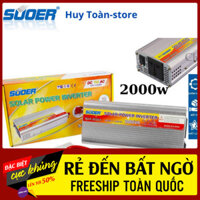 KÍCH ĐIỆN 12V LÊN 220V INVERTER 2000W SUOER SUA-2000A SIÊU BỀN (BÁN CHẠY NHẤT HIỆN NAY)