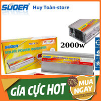 KÍCH ĐIỆN 12V LÊN 220V INVERTER 1000W SUOER SUA-2000A SIÊU BỀN