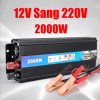 Kích Điện Inverter 12V 1500w Sin Chuẩn Bảo Hành 2 Năm Siêu Bền [MeTro]