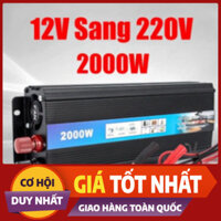 Kích Điện Inverter 12V 1500w Sin Chuẩn Bảo Hành hai năm Siêu Bền [MeTro]
