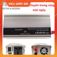 Kích Điện Inverter DC 12V Sang AC 220V Điện Áp 220W 1500W Mẫu 2023