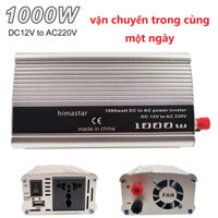 Kích Điện Inverter DC 12V Sang AC 220V Điện Áp 220W, 1000W,1200w,1500w, 2000w Sin Chuẩn 2023