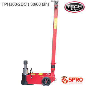 Kích dùng hơi 2 tầng TECH TPHJ60-2DC – Trọng tải nâng 30-60 tấn
