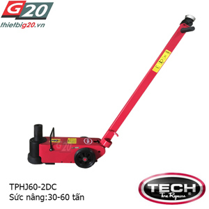 Kích dùng hơi 2 tầng TECH TPHJ60-2DC – Trọng tải nâng 30-60 tấn