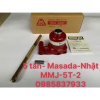 Kích lùn mini 5 tấn Masada Nhật MMJ-5T-2 tại Máy cầm tay NTT bảo hành dài hạn dùng nâng vật nặng dễ dàng