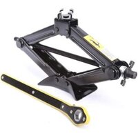 Kích nâng ô tô kiểu cắt kéo, thiết kế tay quay bánh cóc tiết kiệm sức lực (1,5 tấn)