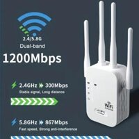 Kích sóng Wifi 4 râu tốc độ cao 300Mbs. Mở rộng vùng phủ sóng, cải thiện tốc độ mạng Wifi, Có cả phát Wifi từ dây Lan- HSHOP365 HSHOP365HN