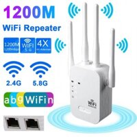 Kích sóng Wifi 4 râu tốc độ cao 2.4GHz 5GHz Mở rộng vùng phủ sóng,tăng tốc độ phát Wifi từ dây Lan