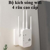 Kích sóng Wifi 4 râu tốc độ cao 300mpbs 2.4G Mở rộng vùng phủ sóng, cải thiện tốc độ mạng Wifi