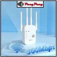 Kích sóng Wifi 4 râu tốc độ cao 300mpbs 2.4G Mở rộng vùng phủ sóng, cải thiện tốc độ mạng Wifi