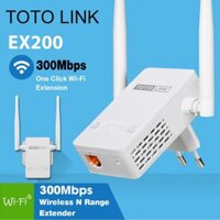 Kích Sóng Wifi Toto Link Ex200 2 Cần Ăng Ten Bộ Kích Sóng Wifi Cực Mạnh Và Ổn Định Mẩu Mới