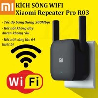 Kích sóng wifi Xiaomi Pro Mi Wifi Repeater Pro R03 phiên bản mới 300Mbps