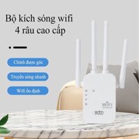 Kích sóng wifi,4 cây sóng mạnh tốc độ cao 1200Mbps,hút wifi phát xuyên tường kết nối diện tích rộng [hỏa tốc]