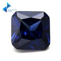 Kích thước 3x3mm ~ 10x10mm 5A Hình tam giác vuông Tanzanite Màu CZ Đá rời Cubic Zirconia Đá quý tổng hợp để làm đồ trang sức