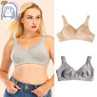 Kích thước lớn Áo ngực Cotton nguyên chất Cốc lớn Bảo hiểm toàn diện Không có vòng thép Áo ngực siêu mỏng Đồ lót siêu ngủ CEP3