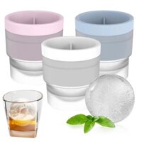 Kích Thước Lớn Bóng Đá Khuôn Hình Cầu Tròn Làm Đá Viên Nhà Thanh Tiệc Nhà Bếp Whisky Cocktail Dụng Cụ DIY Khuôn Làm Kem