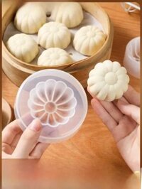 Kích Thước Lớn Hấp Bánh Trung Thu Bánh Bao Nhỏ Bằng Tay Dụng Cụ Tạo Hình Sử Dụng Tại Nhà Bếp Khuôn Nướng Bánh Bad Fox Chất Liệu Pp