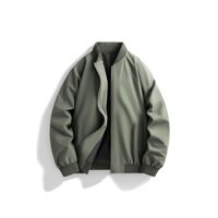 Kích THƯỚC M-5XLJaket Lelaki Áo khoác xe máy chống nước nam Áo khoác Bomber Slim Fit Áo khoác ngoài thông thường Áo khoác nam