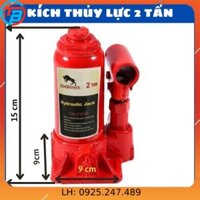 Kich thủy lực 2 tấn, con đội thủy lực 2 tấn - CÁP THÉP THỦ ĐỨC