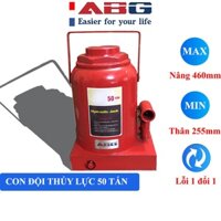 Kích Thủy Lực, Con Đội Thủy Lực ABG Loại 50 Tấn Lùn - Dùng Để Kích Ô Tô, Nâng Vật Có Tải Trọng Nặng