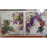 Kích tranh thêu bộ 2 bức rượu Lan