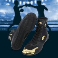 Kick Boxing Shoes Wrestling Boots Practice for Grappling Taekwondo Mma - 40