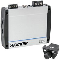 Kicker 40KXM1200.1 Marine Audio Amp Boat Class D 1200W Sub Amplifier KXM1200.1 (Renewed)