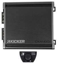 KICKER 46CXA4001T CXA400.1 400w Mono Class D Car Audio Amplifier Amp+Bass Knob