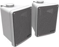 Kicker KB6000 2-Way Full Range Indoor Outdoor Marine Speakers (Pair) | Weatherproof Patio, Sunroom, Garage, Poolside, In-Home | 6.5 inch woofer, 2x...