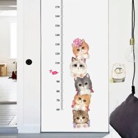 Kid Children Growth Height Chart Measure Wall Sticker Decal for Baby Nursery