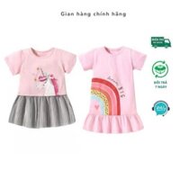 Kid G: váy ngựa hồng pony và váy cầu vồng bé gái