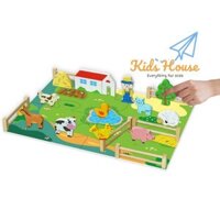 [KID HOUSE]  Winwintoys Bộ Đồ Chơi Trang Trại Của Bé - 62522