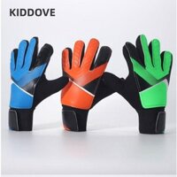 KIDDOVE Găng tay thủ môn , Găng tay bóng đá bảo vệ ngón tay chống trượt, Bảo vệ cổ tay chống mài mòn Găng tay bóng đá chống nước Trẻ em
