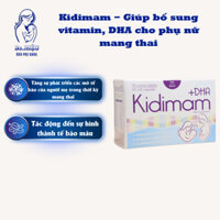 Kidimam - Giúp bổ sung vitamin, DHA cho phụ nữ mang thai