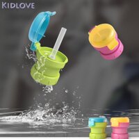 Kidlove Trẻ Em Bình Tập Uống Nắp Cốc có Ống Hút Không Rò Rỉ và Ngạt Thở dành cho Bé Phụ Kiện Cho Bé