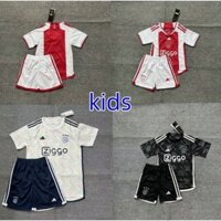 {KIDS} Ajax Jersey 23/24 Kids Football Jersey Home and Away Third Jersey