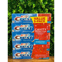 Kids Crest đánh răng cho bé 130 gram hương trái cây ngọt dịu