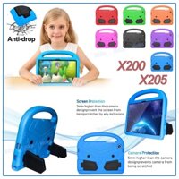 Kids EVA Stand Shockproof Case Tablet Cover With Hand Holder For Samsung Galaxy Tab A8 10.5 SM-X200 X205 X207 A7 Lite 8.7 SM-T220 T225 2021 10.4 SM-T500 T505 T507 S6 Lite 10.4 SM-P610 P615 2020 A 8.0 SM-T290 T295 T297 10.1 SM-T510 T515 2019