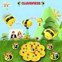 Kids Families Clumsy Little Bumblebee Board Game,Magnetic Tabletop Fishing Games