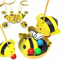 Kids Families Clumsy Little Bumblebee Board Game,Magnetic Tabletop Fishing Games