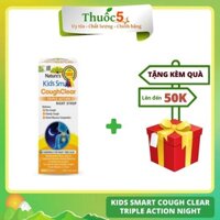 Kids Smart Cough Clear Triple Action Night Syrup Nature’s Way Siro giảm ho, long đờm ban đêm 120ml