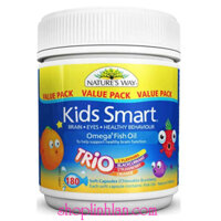 Kids Smart Omega 3 Fish Oil Trio - 180 viên